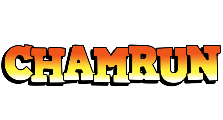 Chamrun sunset logo