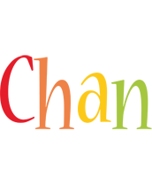 Chan birthday logo