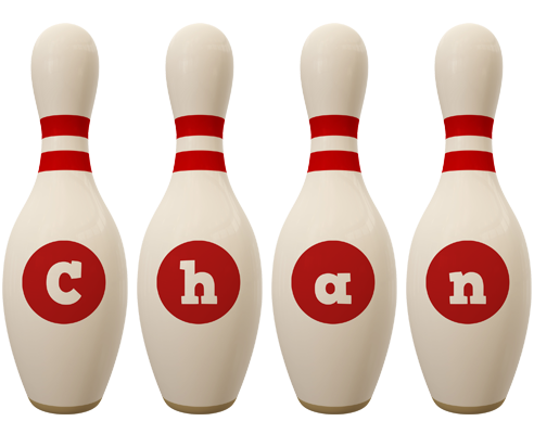 Chan bowling-pin logo