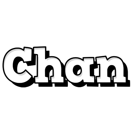 Chan snowing logo