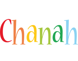 Chanah birthday logo