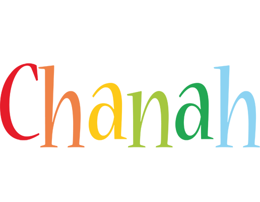Chanah birthday logo