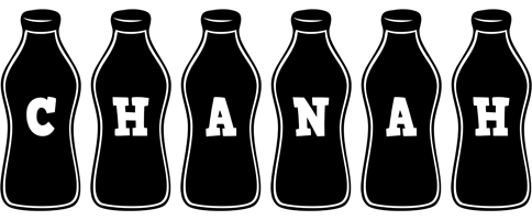Chanah bottle logo