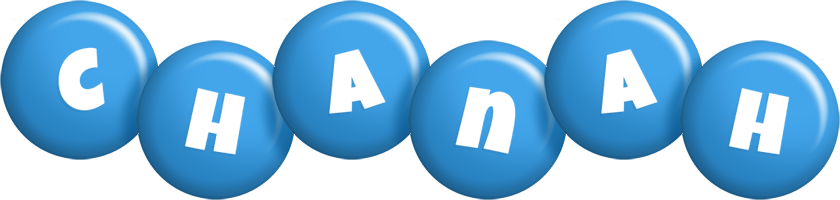 Chanah candy-blue logo