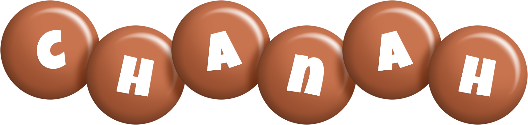 Chanah candy-brown logo