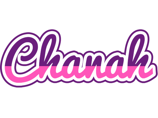 Chanah cheerful logo