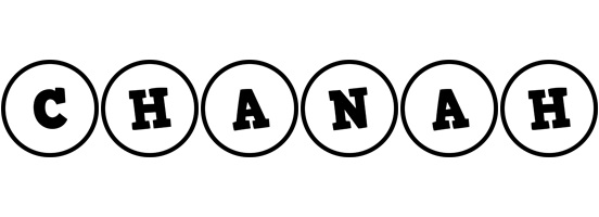 Chanah handy logo