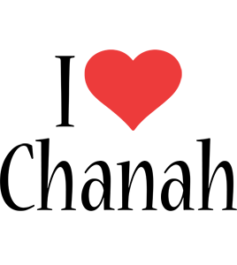 Chanah i-love logo