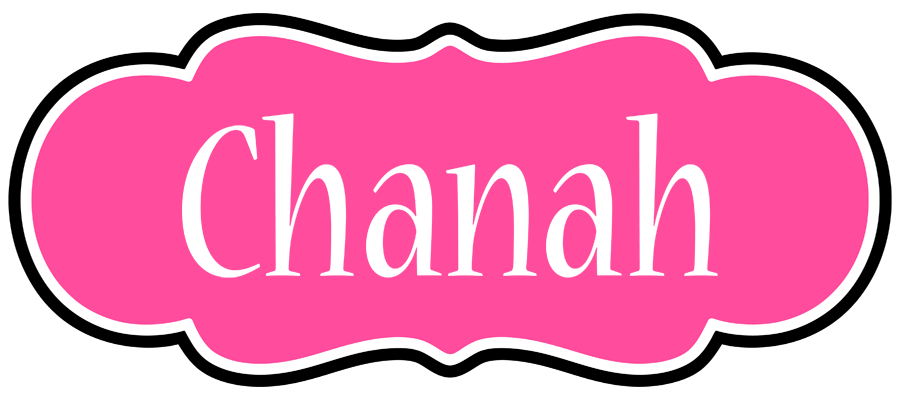 Chanah invitation logo