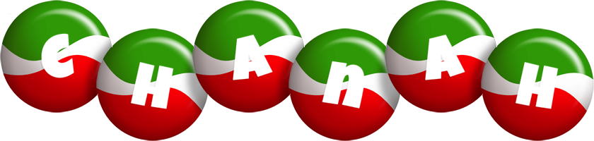 Chanah italy logo