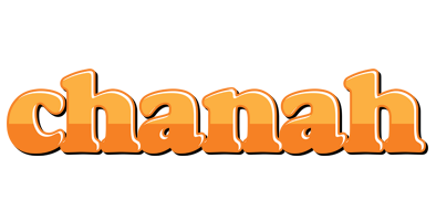 Chanah orange logo