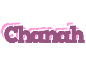 Chanah relaxing logo