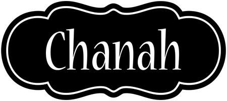 Chanah welcome logo