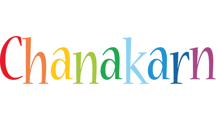 Chanakarn birthday logo
