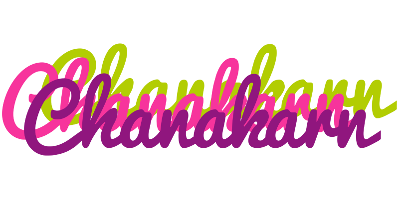 Chanakarn flowers logo