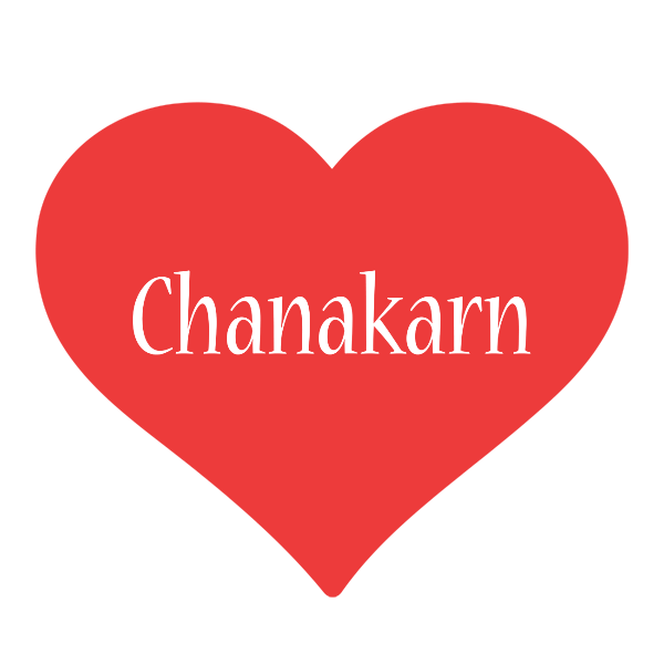Chanakarn love logo