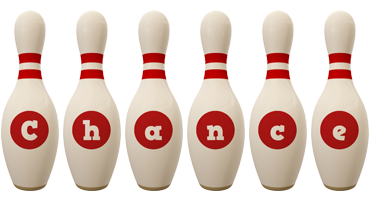 Chance bowling-pin logo