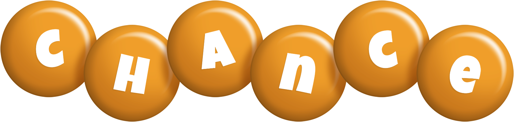 Chance candy-orange logo