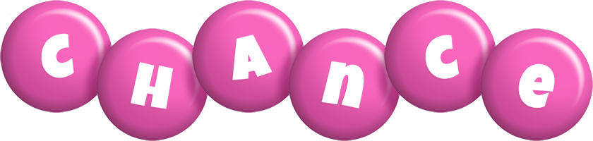 Chance candy-pink logo