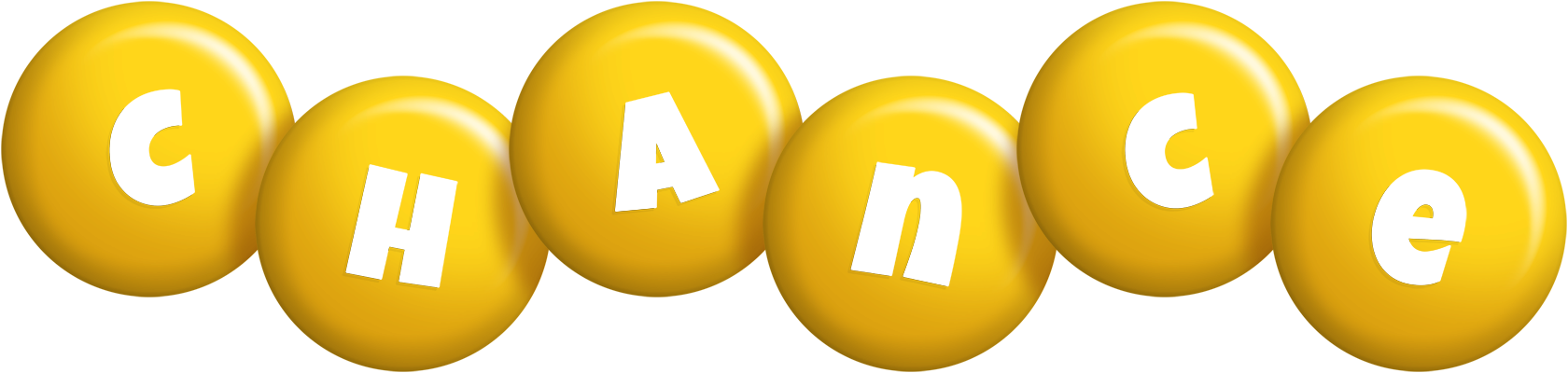 Chance candy-yellow logo