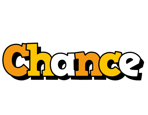 Chance cartoon logo