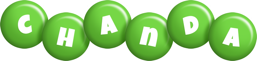 Chanda candy-green logo