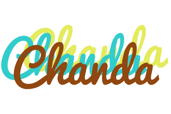 Chanda cupcake logo