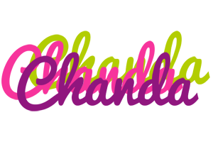 Chanda flowers logo