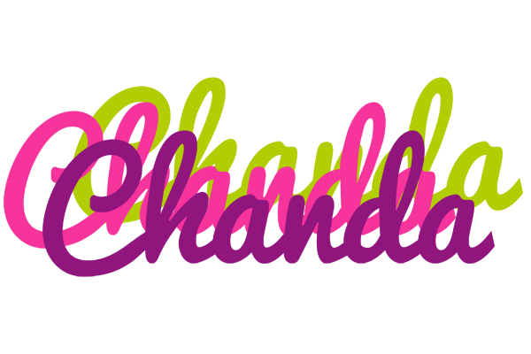 Chanda flowers logo