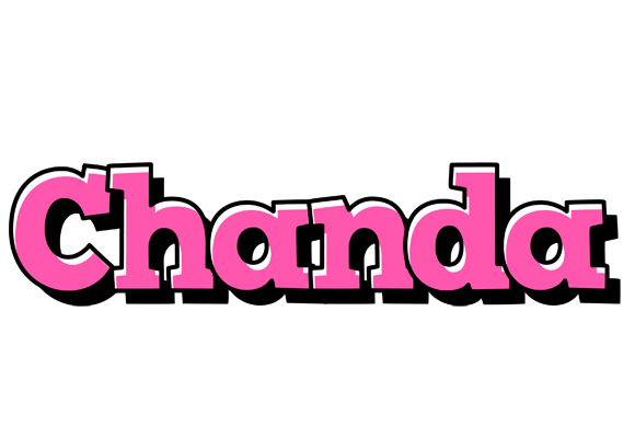 Chanda girlish logo