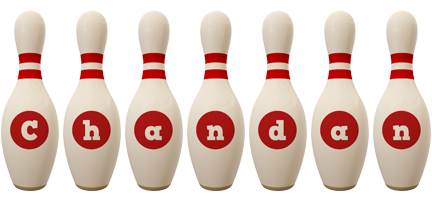Chandan bowling-pin logo