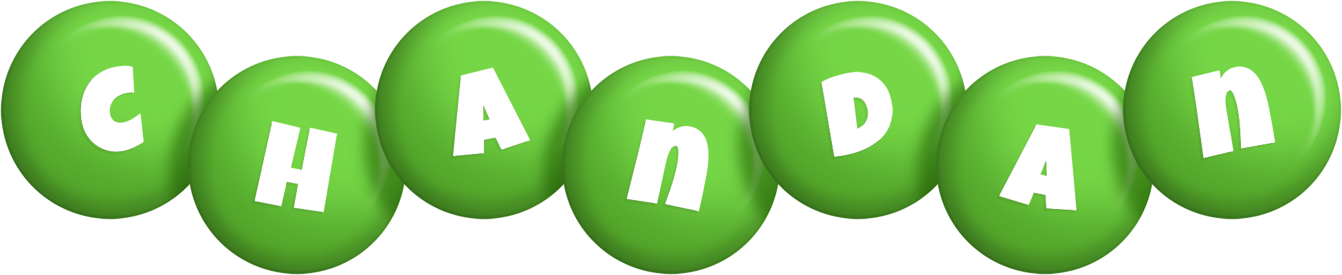 Chandan candy-green logo
