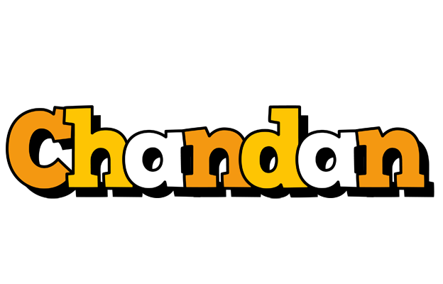 Chandan cartoon logo