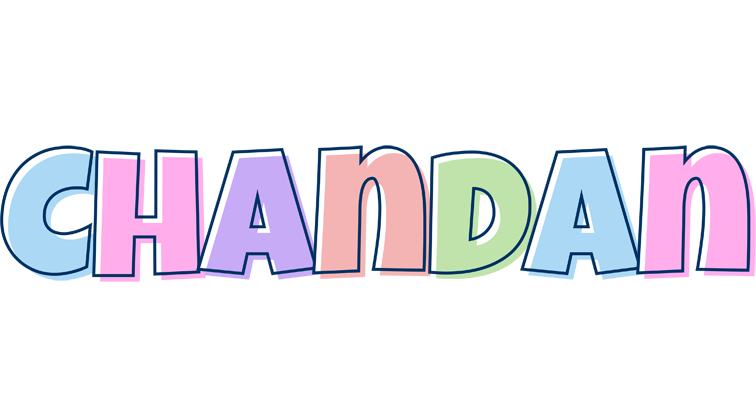 Chandan pastel logo