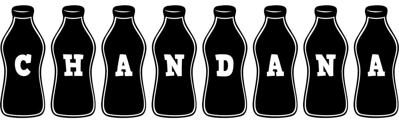 Chandana bottle logo