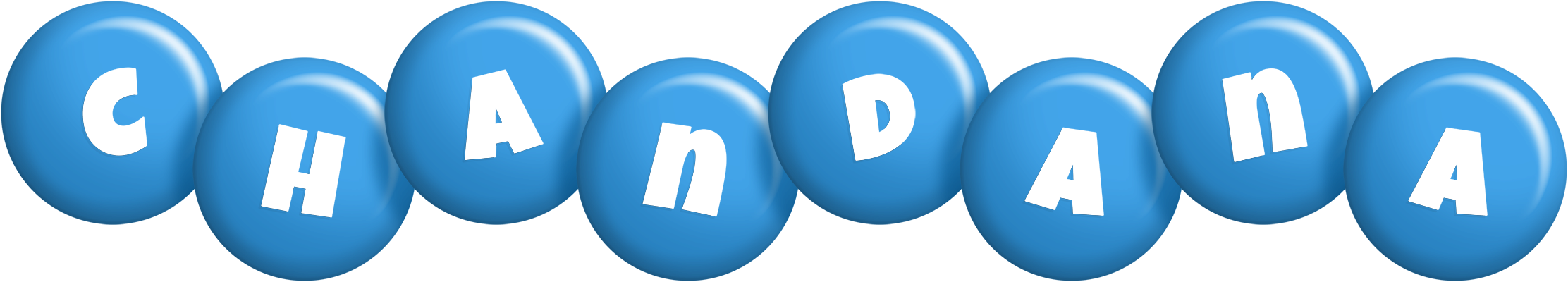 Chandana candy-blue logo