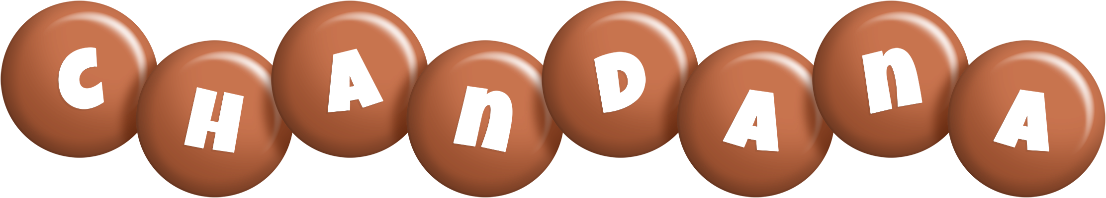 Chandana candy-brown logo