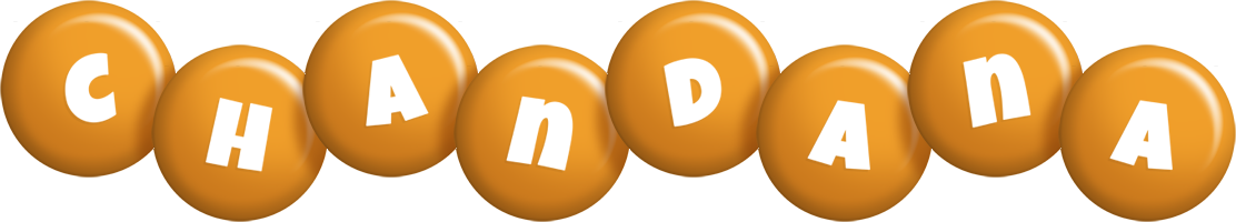 Chandana candy-orange logo