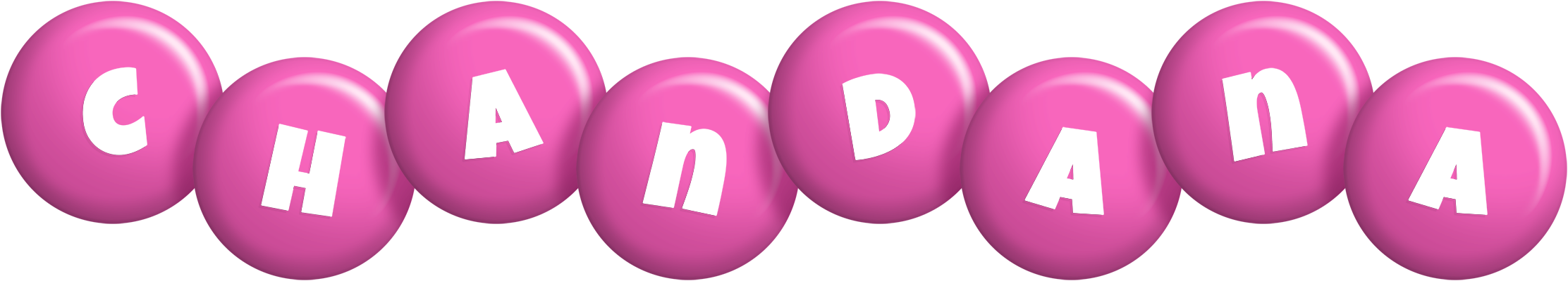 Chandana candy-pink logo