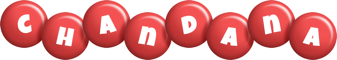 Chandana candy-red logo