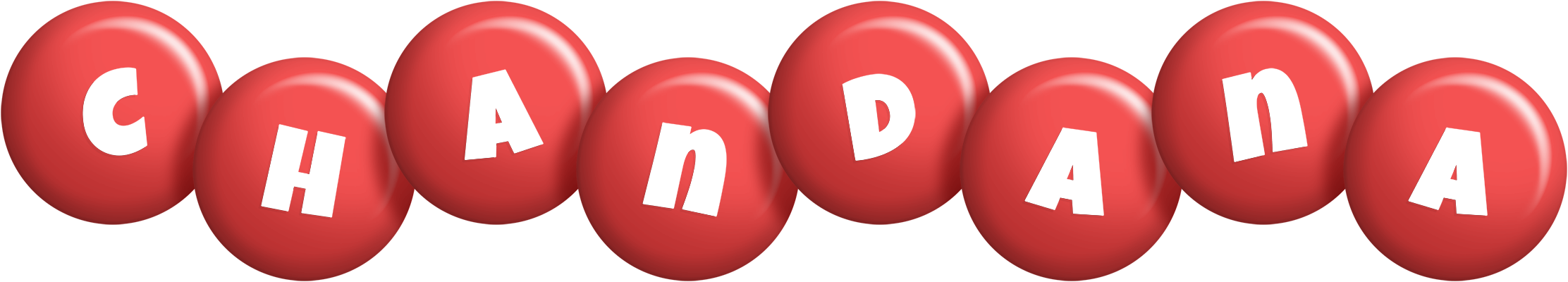 Chandana candy-red logo
