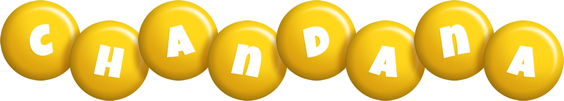 Chandana candy-yellow logo