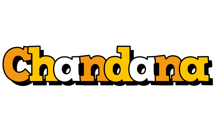 Chandana cartoon logo