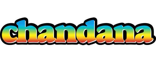 Chandana color logo