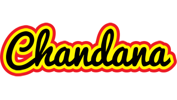 Chandana flaming logo