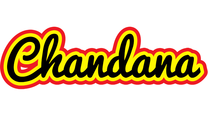 Chandana flaming logo