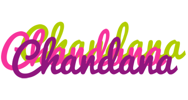 Chandana flowers logo