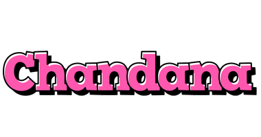 Chandana girlish logo