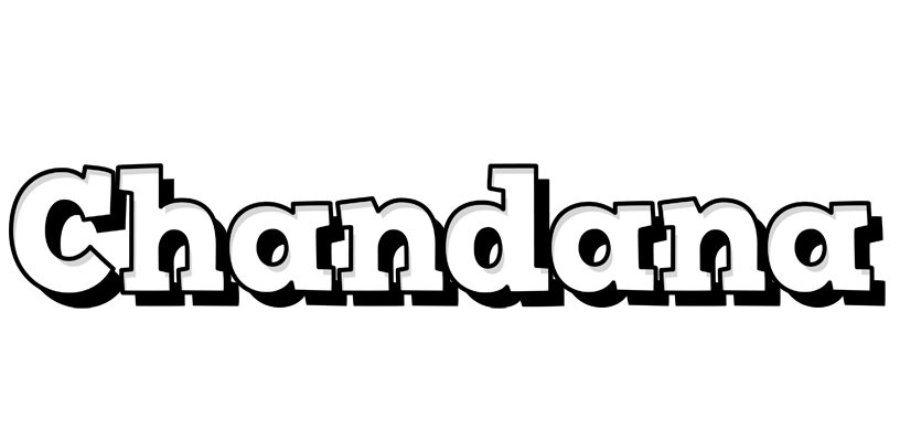 Chandana snowing logo