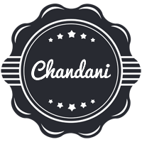 Chandani badge logo